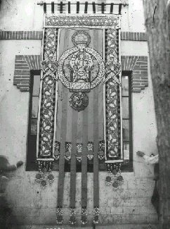 L'estendard de Puig i Cadafalch a Mataró el 1893